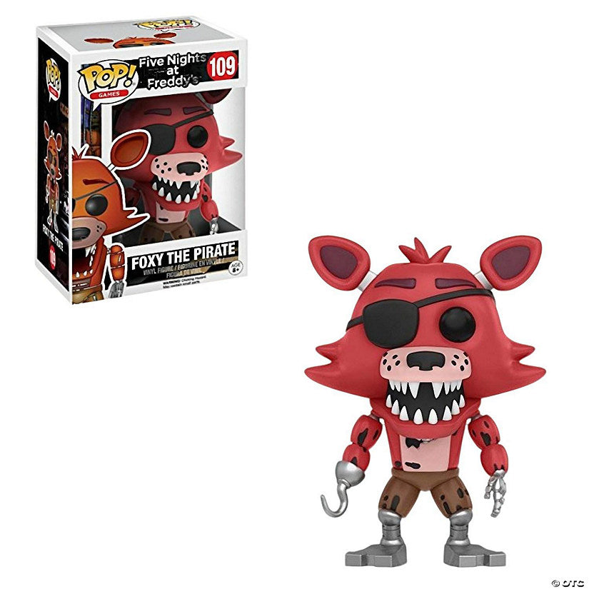 1 Piece(s): Five Nights At Freddy's POP Vinyl Figure: Foxy The Pirate | USA Decoration®