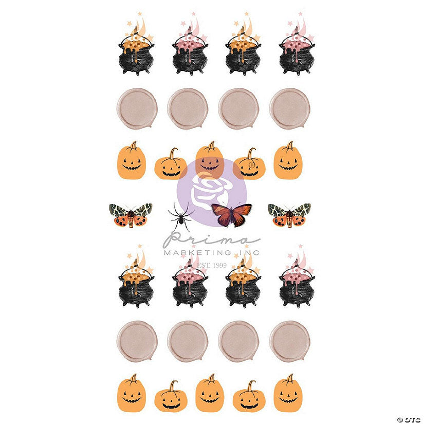 1 Piece(s): Twilight By Frank Garcia Puffy Stickers 30/Pkg-Pumpkin Spells | USA Decoration®