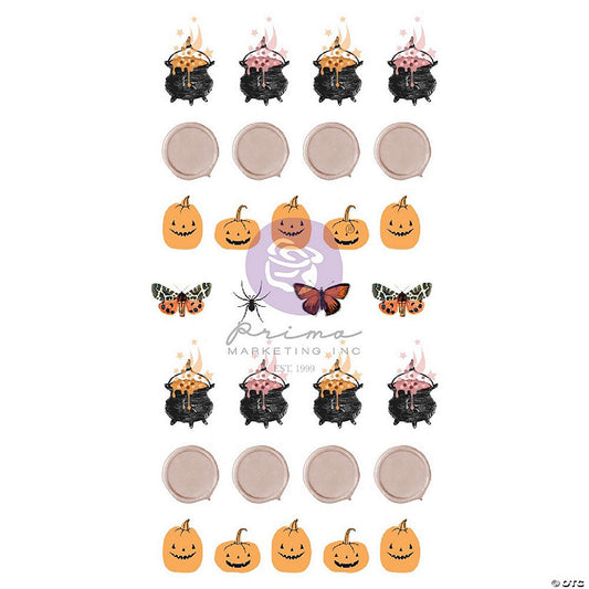 1 Piece(s): Twilight By Frank Garcia Puffy Stickers 30/Pkg-Pumpkin Spells | USA Decoration®