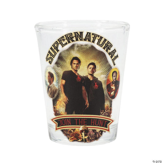 1 Piece(s): Supernatural "Join The Hunt" Mini Shot Glass Holds 2 Ounces | USA Decoration®