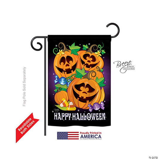 1 Set(s): Breeze Decor Halloween Happy Pumpkins 2- | USA Decoration®
