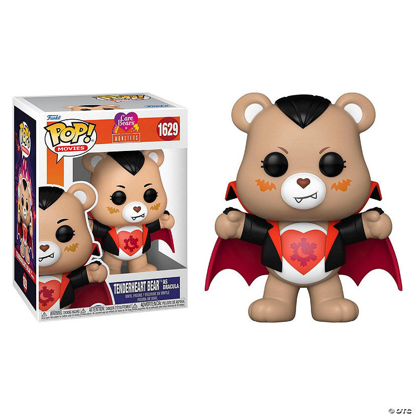 1 Piece(s): Care Bears X Universal Monsters Funko POP Tenderheart Bear as Dracula | USA Decoration®