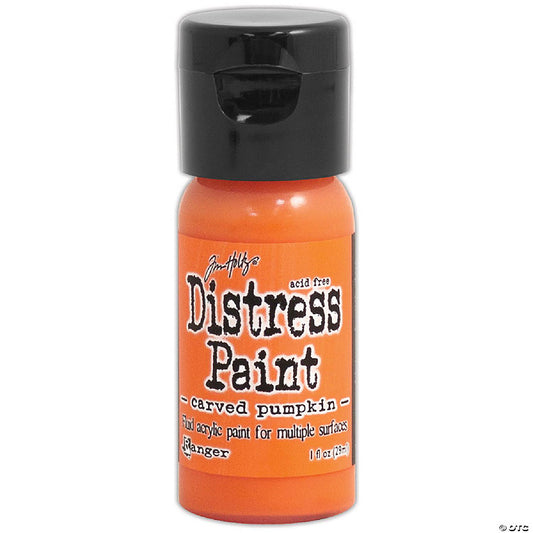 1 Piece(s): Tim Holtz Distress Paint Flip Top 1oz-Carved Pumpkin | USA Decoration®