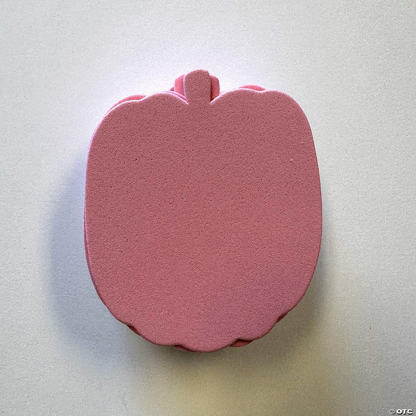 15 Piece(s): Creative Shapes Etc. Small Single Color Creative Foam Craft Cut-outs Pretty in Pink O Ween Pumpkin | USA Decoration®