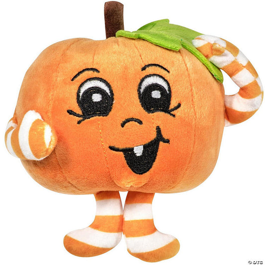 1 Piece(s): Carver Pumpkin Mini Plush, 5 Inch Halloween Toys for Kids | USA Decoration®
