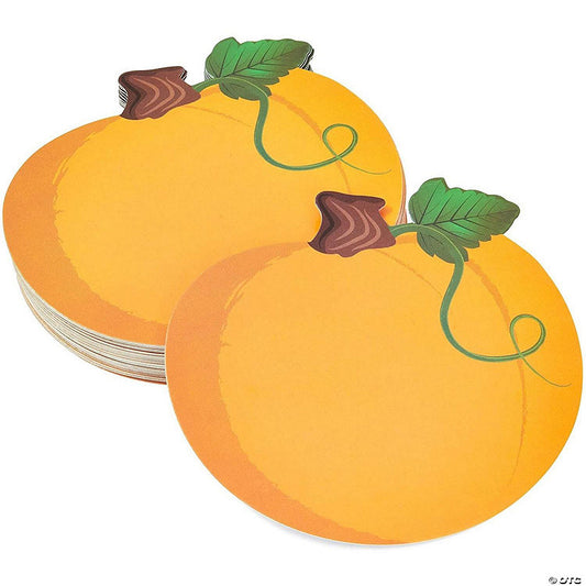 50 Piece(s): Thanksgiving Table Place Cards, Pumpkin Cutouts (50 Count) | USA Decoration®
