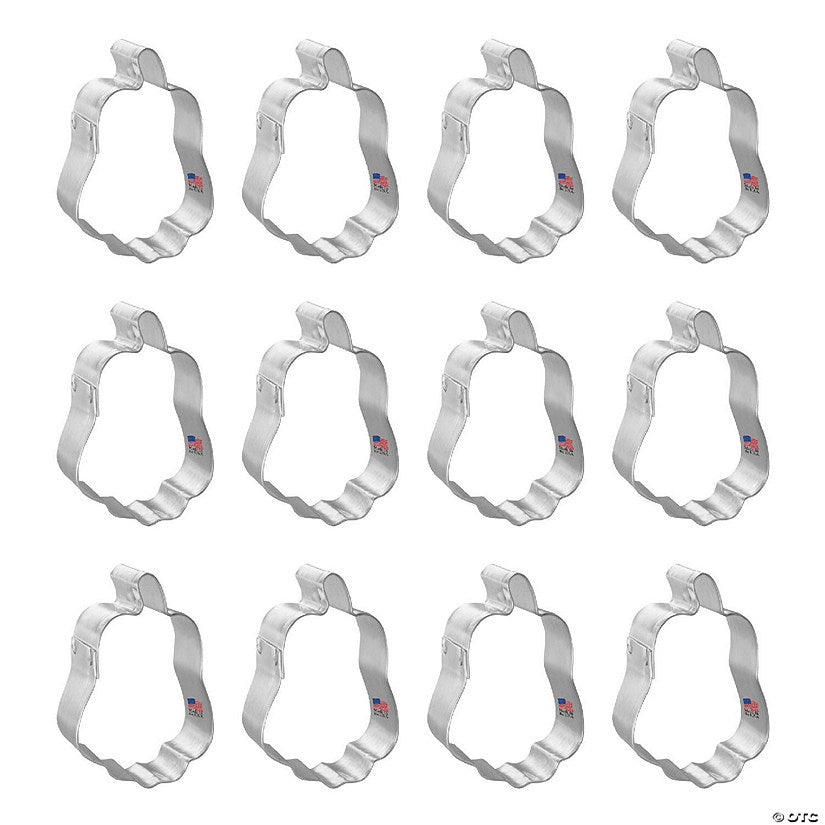 Per Dozen: Mini Tall Pumpkin 1.75 inch Cookie Cutters from The Cookie Cutter Shop | USA Decoration®