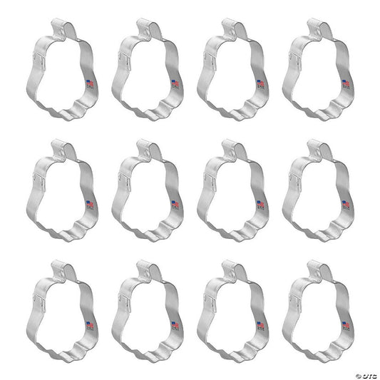 Per Dozen: Mini Tall Pumpkin 1.75 inch Cookie Cutters from The Cookie Cutter Shop | USA Decoration®