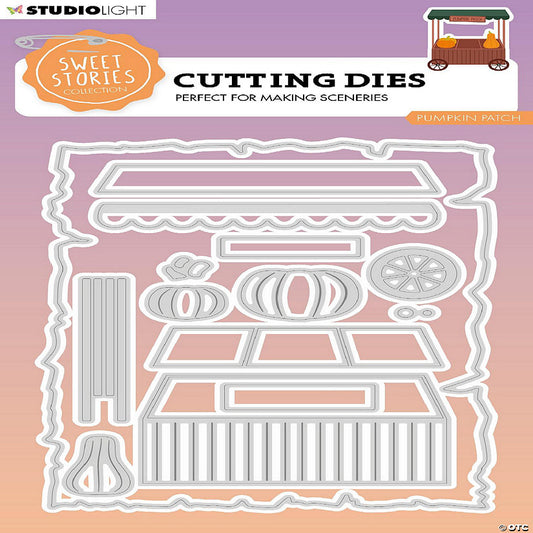 1 Piece(s): Studio Light Sweet Stories Cutting Die-Nr. 723, Pumpkin Patch | USA Decoration®