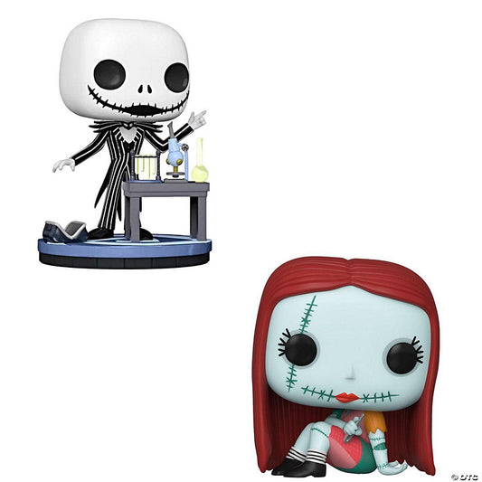 1 Piece(s): Funko Pop! 2 Pack Nightmare Before Christmas -Sally Sewing #806 & Jack Skellington #1356 | USA Decoration®
