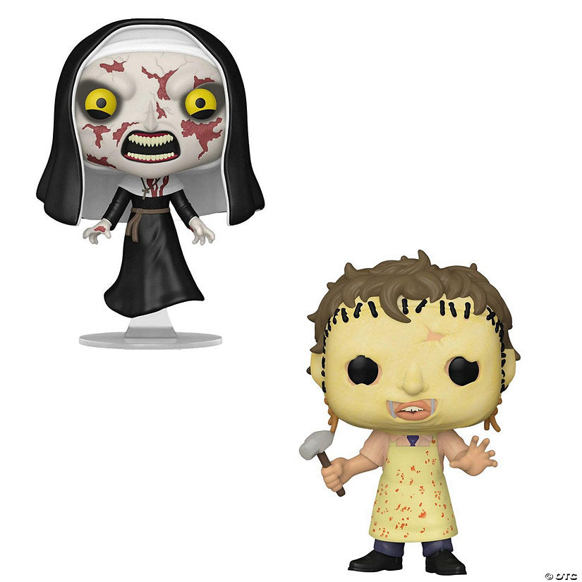 1 Piece(s): Funko Pop! 2 Pack The Nun #1710 & Leatherface #1150 | USA Decoration®