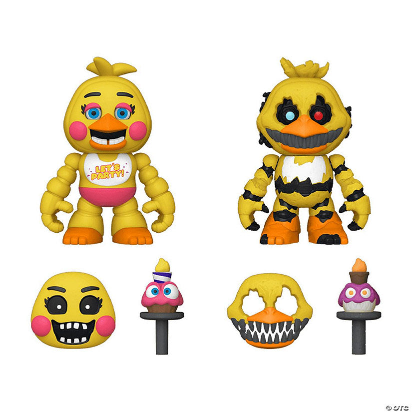 1 Piece(s): Five Nights at Freddy's Funko Snaps! Toy Chica and Nightmare Chica 2-Pack | USA Decoration®