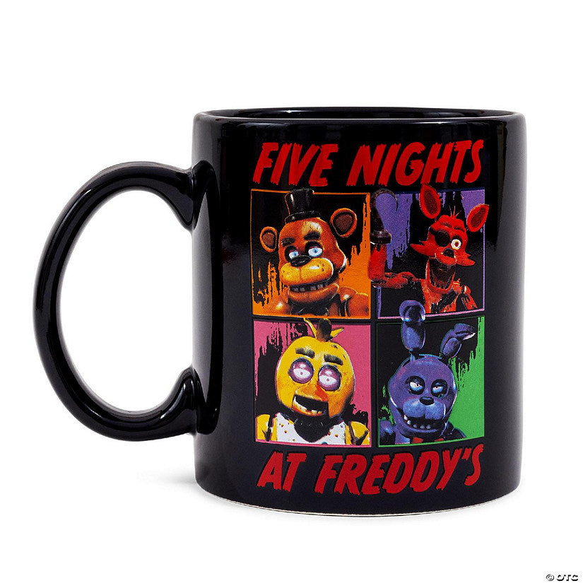 Five Nights At Freddy's Character Grid Ceramic Mug Holds 20 Ounces | USA Decoration®