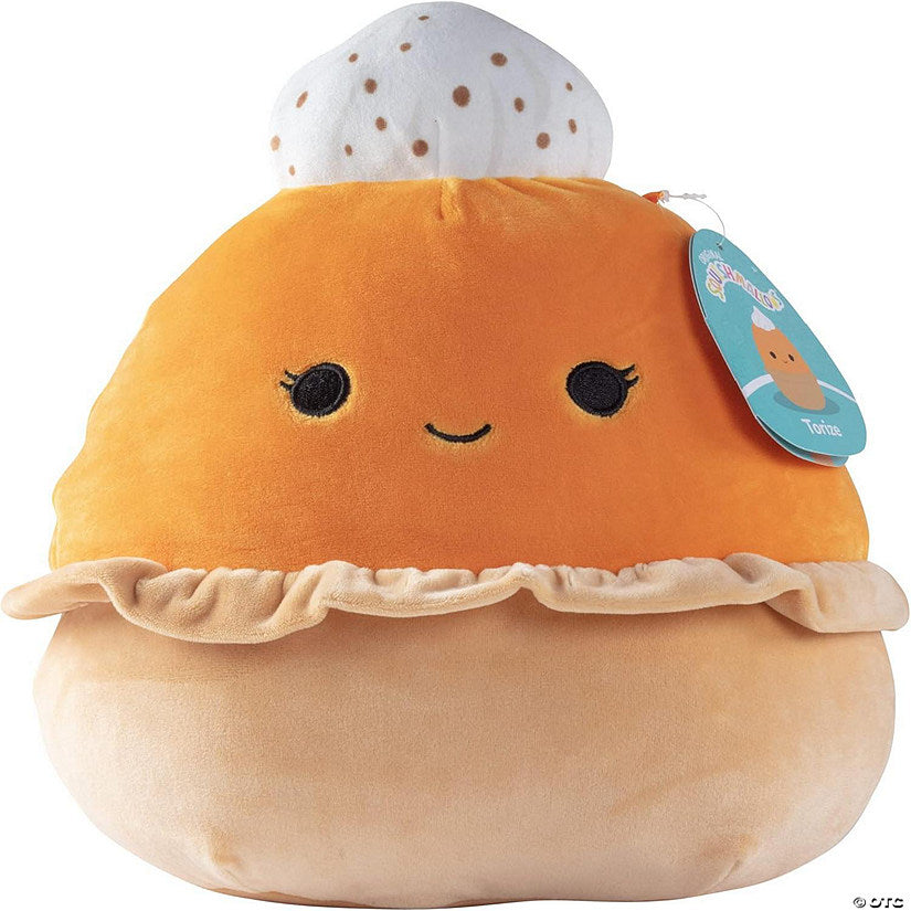 1 Count: Squishmallows Original 10-Inch Torize The Pumpkin Pie - Official Jazwares Plush - Collectible Soft & Squishy Food Stuffed Animal Toy - Add to Your Squad - Gift | USA Decoration®