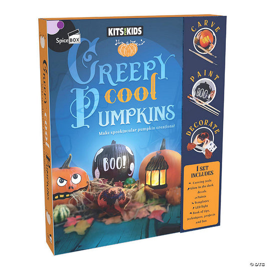 23 Piece(s): Spicebox: Creepy Cool Pumpkins | USA Decoration®