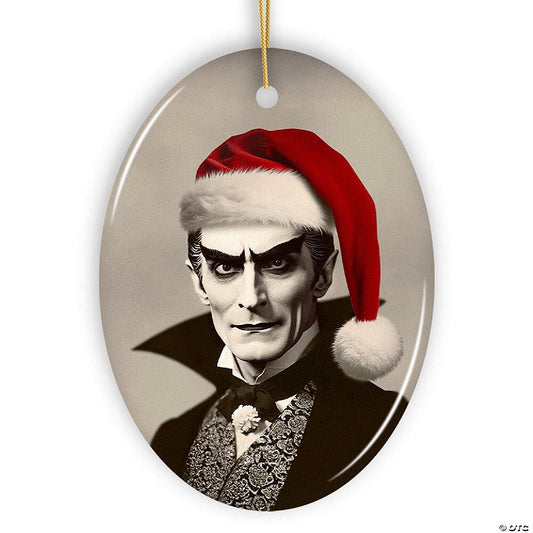 Phantom Count Dracula Ornament, Eerie Holiday Keepsake for Halloween Celebrations, OrnamentallyYou | USA Decoration®