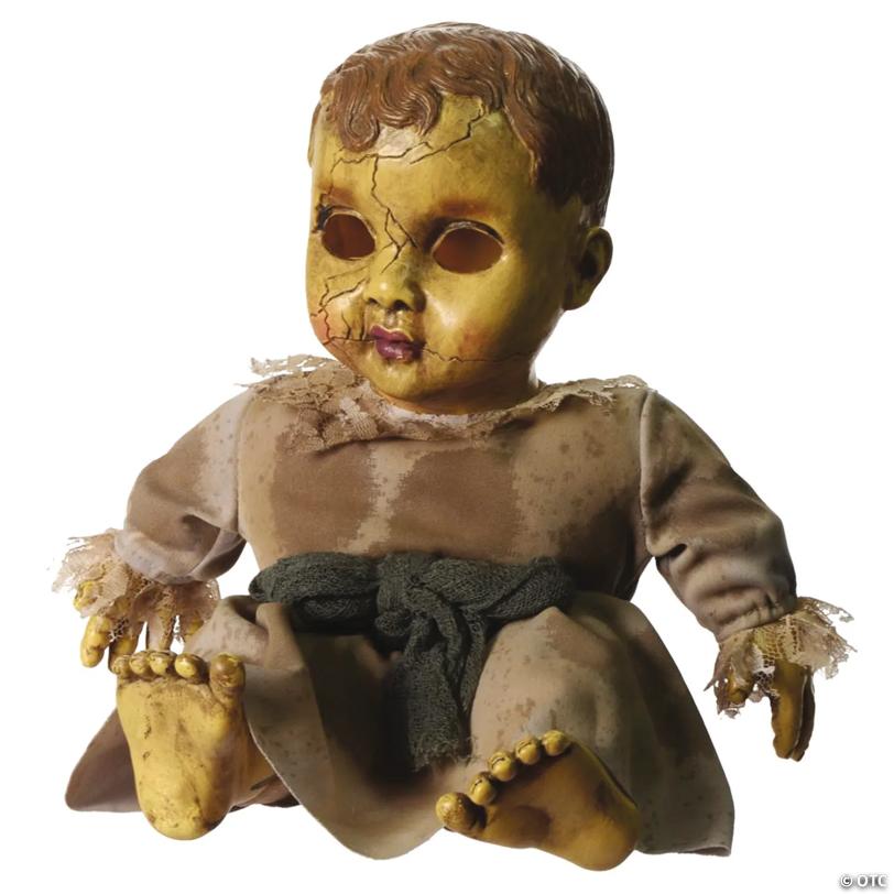 14" Haunted Doll With Sound Halloween Decoration