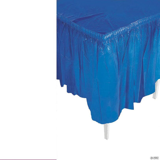 14 ft. x 29" Pleated Plastic Table Skirts