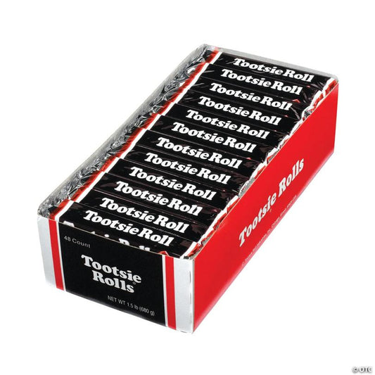 1.5 lbs. Tootsie Roll Chocolate Candy Bars - 48 Pc. | USA Decoration®