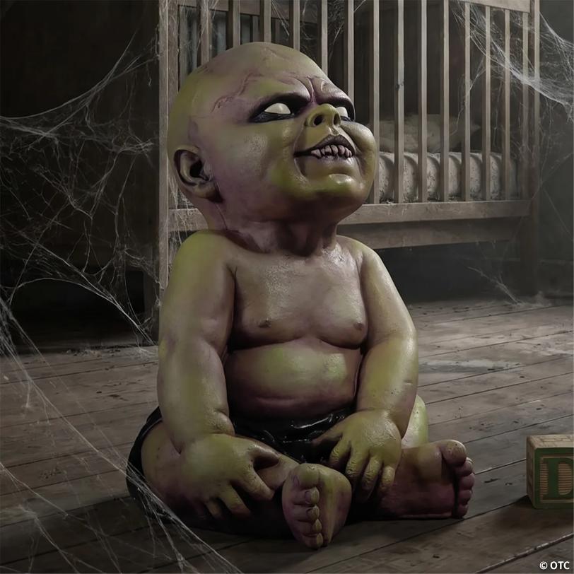 16" Zombie Baby Decoration