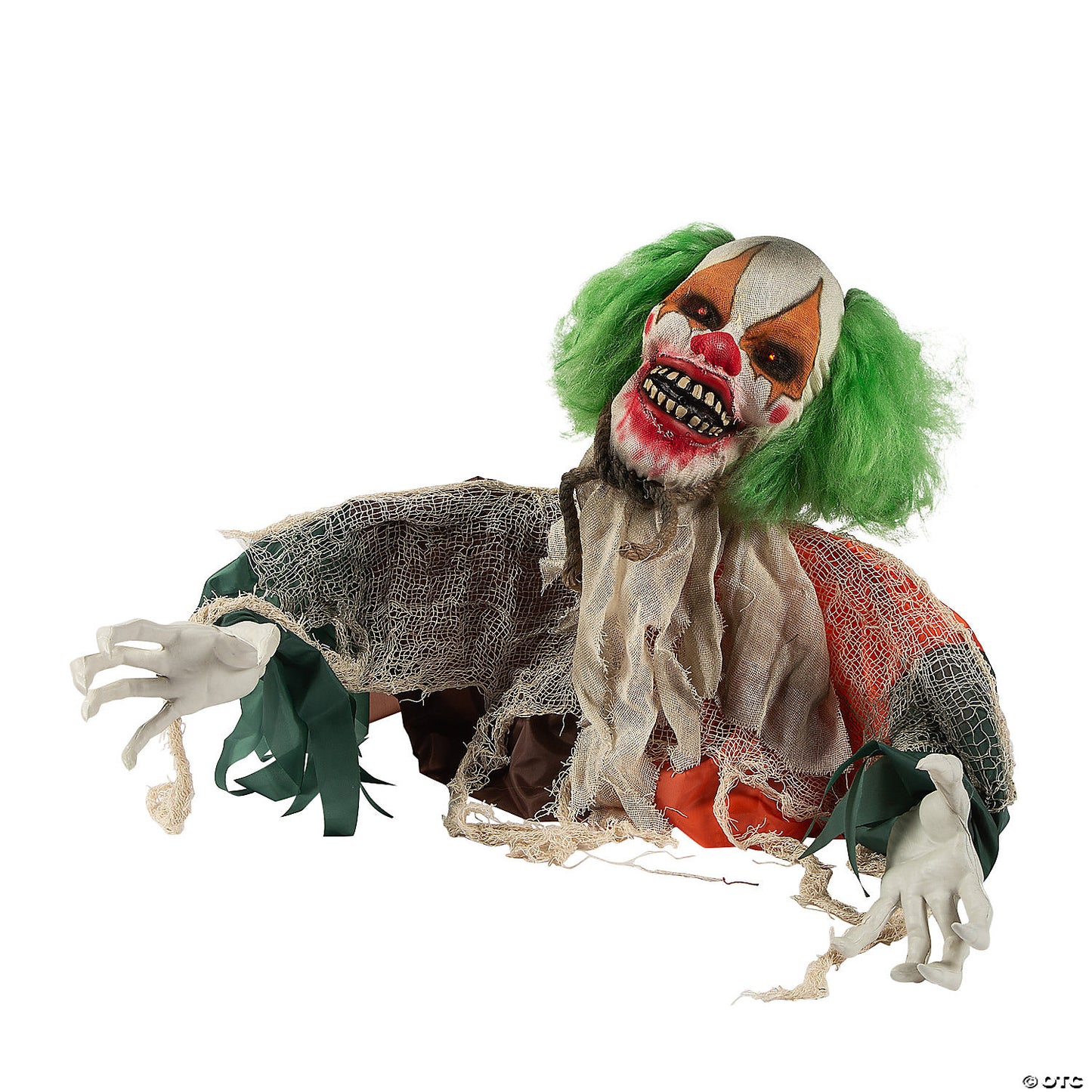 17" Animated Clown Groundbreaker Halloween Decoration | USA Decoration®