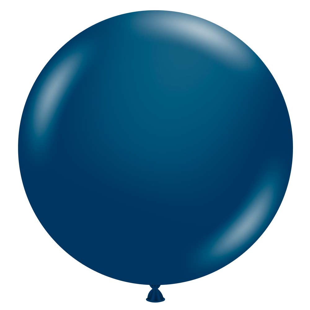 Latex Balloons 17 Inch Naval Blue