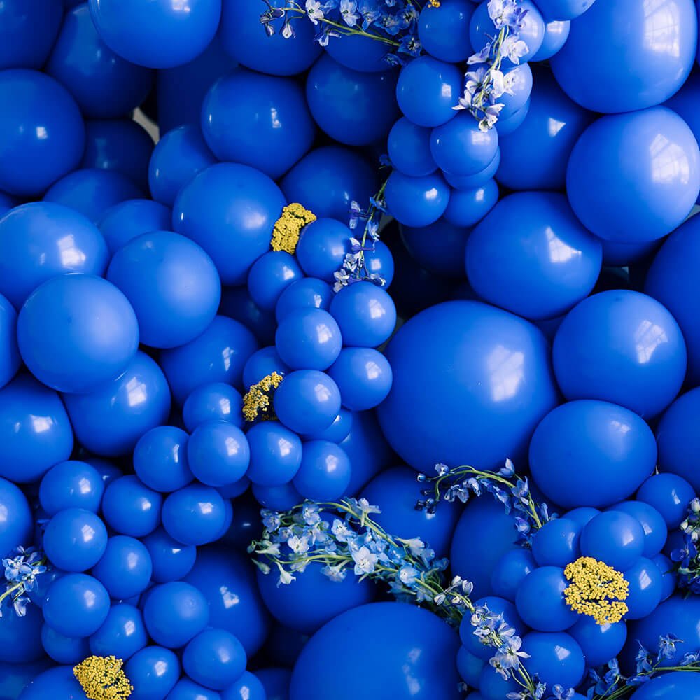Latex Balloons 17 Inch Periwinkle Blue