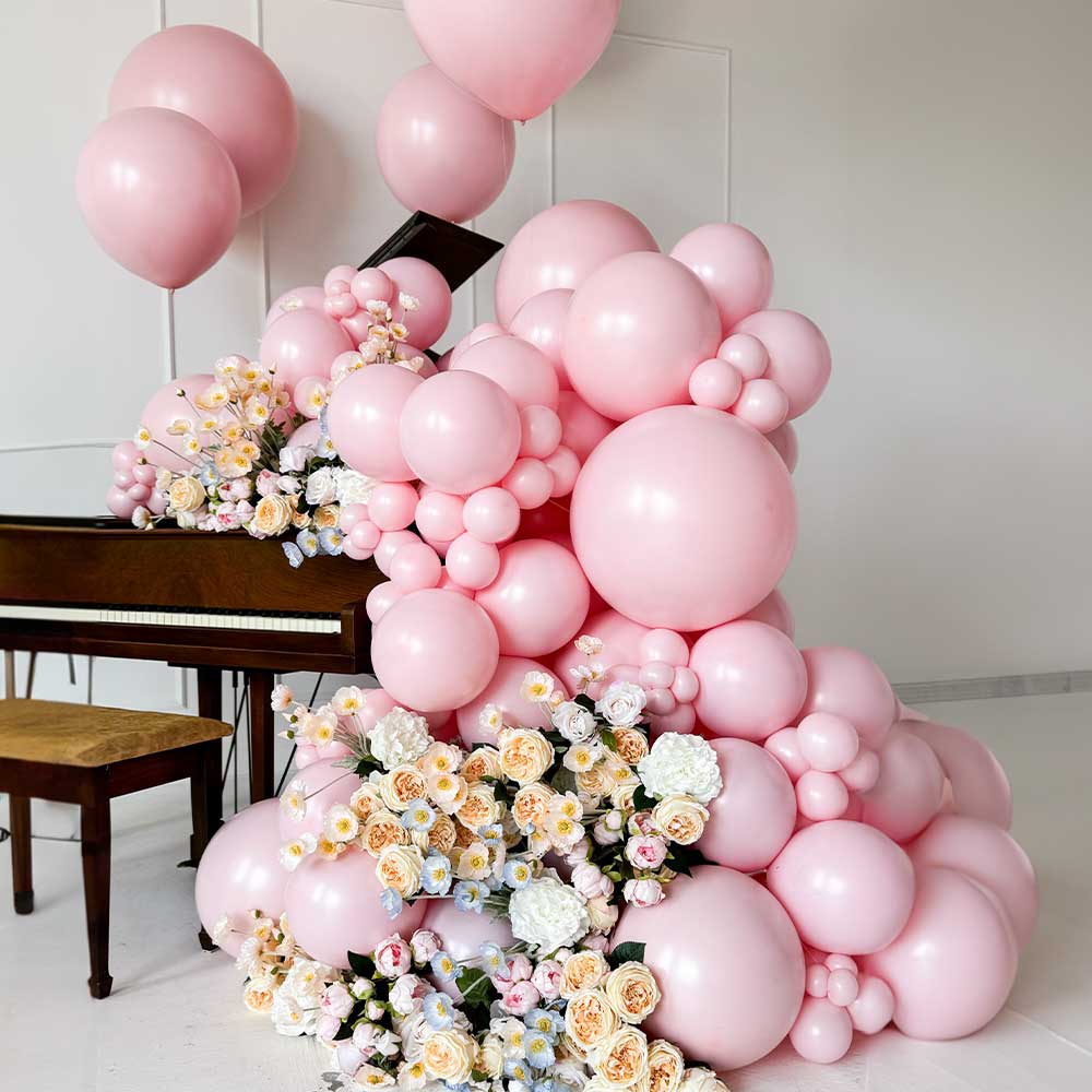 Latex Balloons 17 Inch TUFTEX Romey Pink
