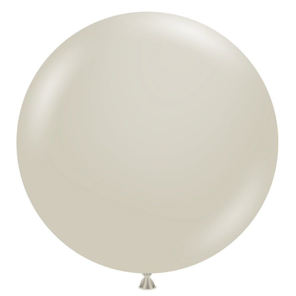 Latex Balloons 17 Inch TUFTEX Stone