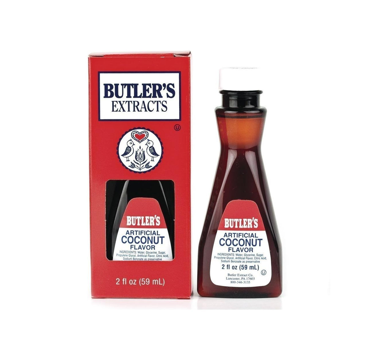 Butler's Best, Coconut Flavoring 2oz