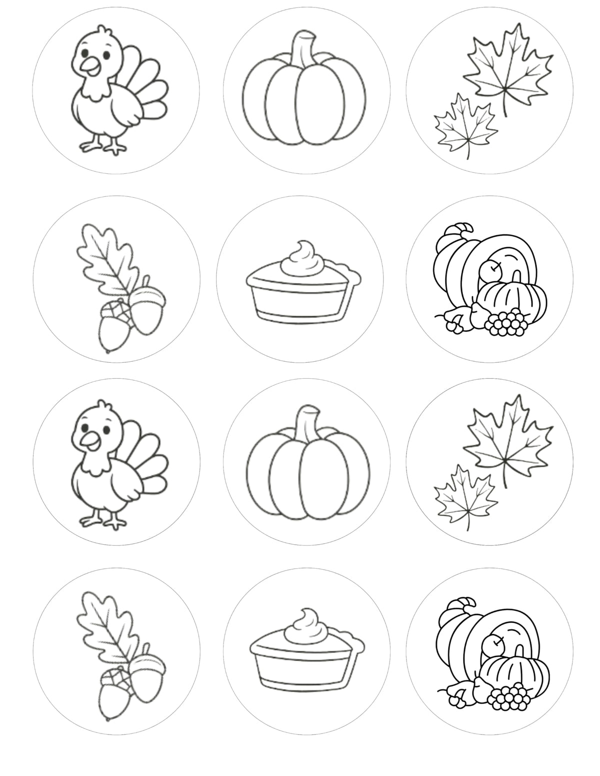 Oasis Supply, Yummy Doodle Kit. Edible Fun at the Tip of your Brush, Making Art that you Can Munch (Thanksgiving)