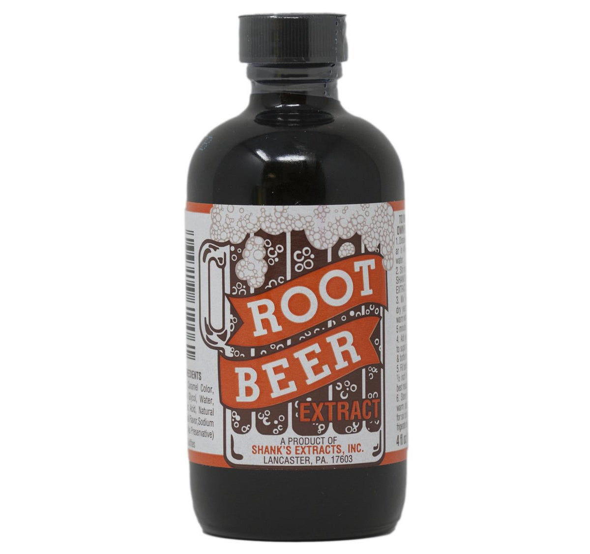 Shank's Root Beer Extract, 4 oz
