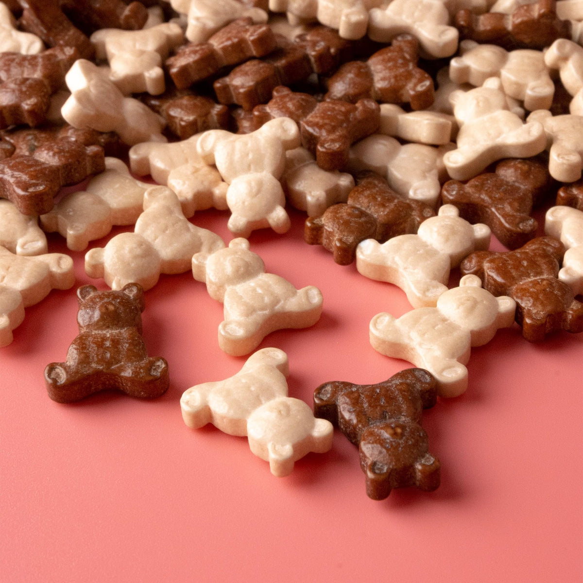 Oasis Supply Baby Shower Sprinkles & Sugar Shapes. Edible Decorations for Cakes, Cupcakes, and Cookies. Gender Reveal, Boy, Girl, and Neutral Party Baking Decorations (Teddy Bear - Brown)