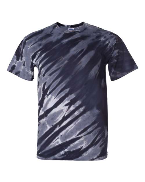 Tiger Stripe Tie-Dyed T-Shirt | USA Decoration