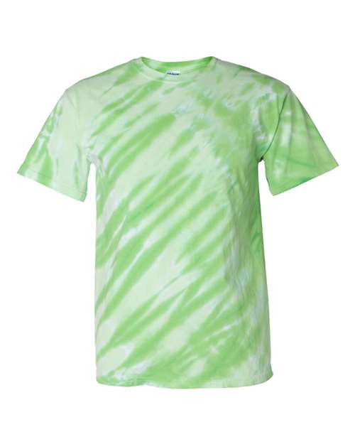 Tiger Stripe Tie-Dyed T-Shirt | USA Decoration