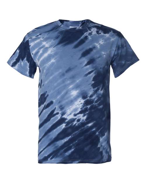 Tiger Stripe Tie-Dyed T-Shirt | USA Decoration