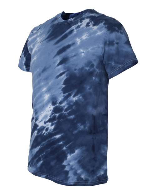 Tiger Stripe Tie-Dyed T-Shirt | USA Decoration