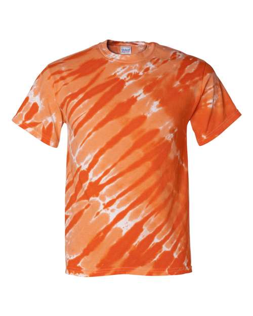 Tiger Stripe Tie-Dyed T-Shirt | USA Decoration