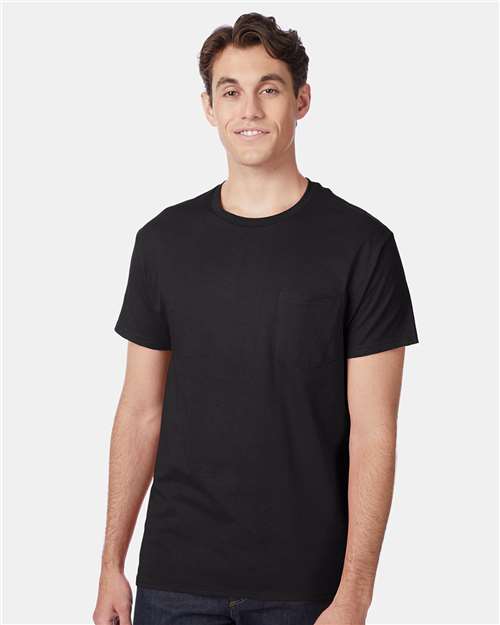 Authentic Pocket T-Shirt | USA Decoration