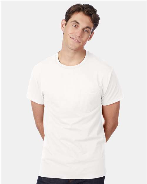 Authentic Pocket T-Shirt | USA Decoration