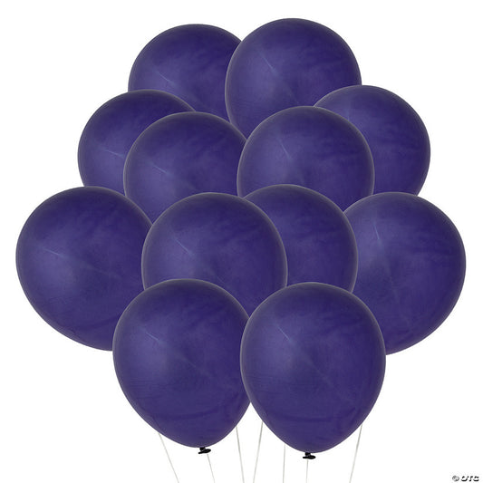 Quartz Purple 11" Latex Balloons - 24 Pc. | USA Decoration®