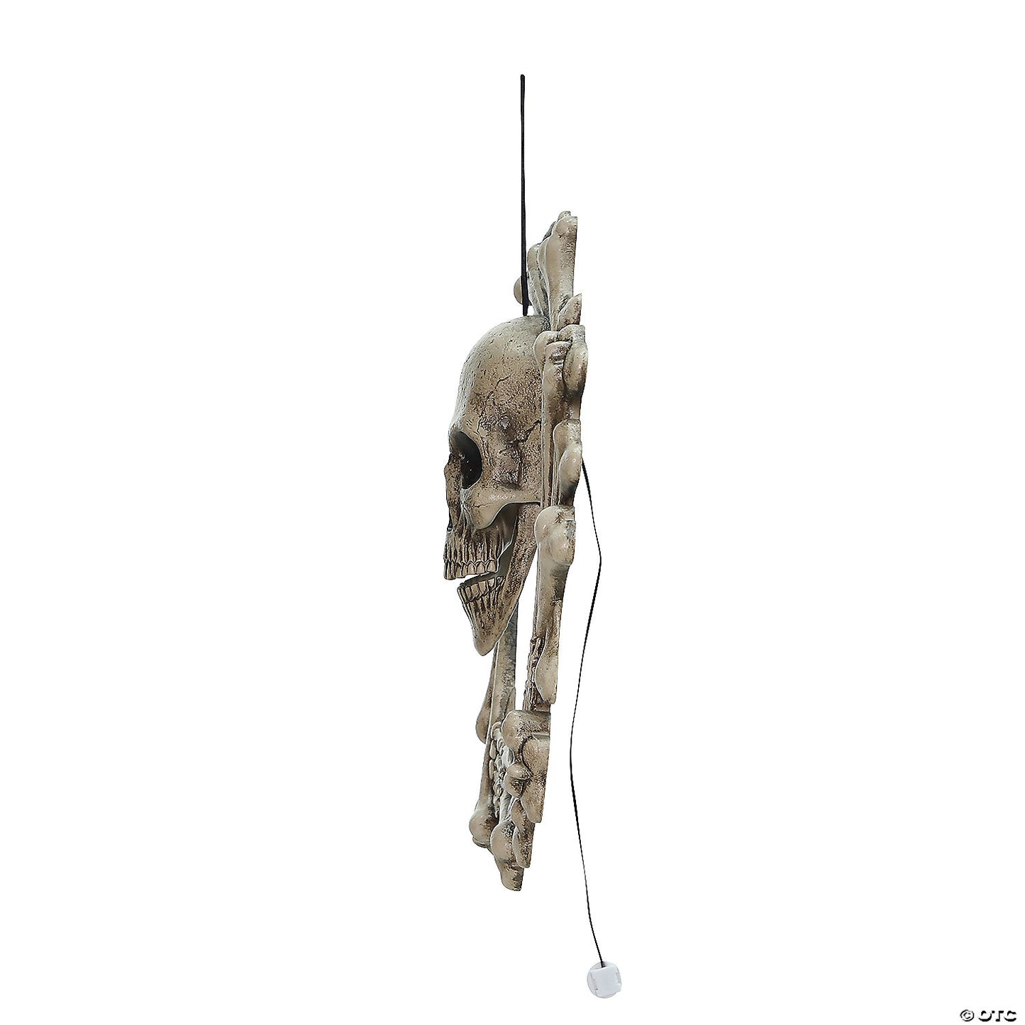 18" Bone Wreath Animated Halloween Décor | USA Decoration®