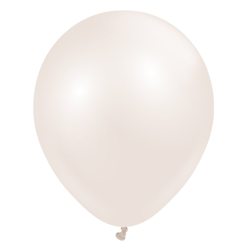 Latex Balloons 18 Inch Kalisan Aura Beige Cream