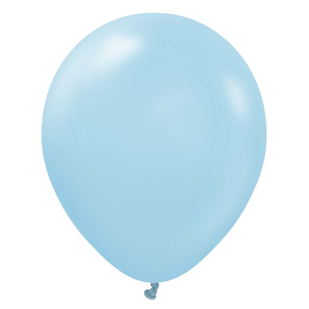 Latex Balloons 18 Inch Kalisan Macaron Blue