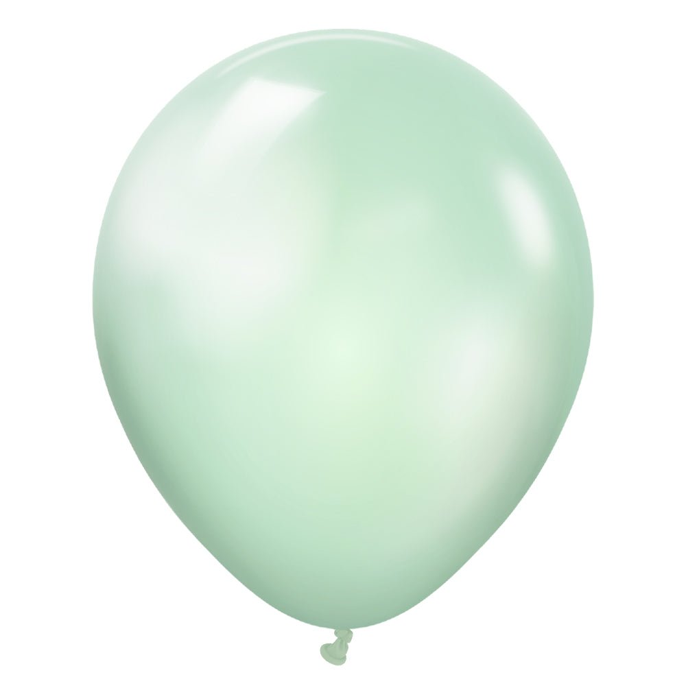 Latex Balloons 18 Inch Kalisan Metallic Pearl Green