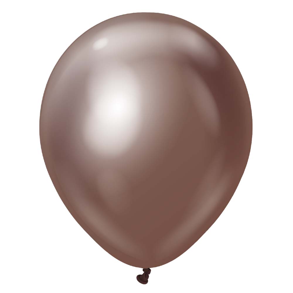 Latex Balloons 18 Inch Kalisan Mirror Chocolate