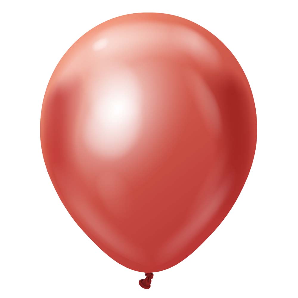 18 Inch Latex Balloons Mirror Red