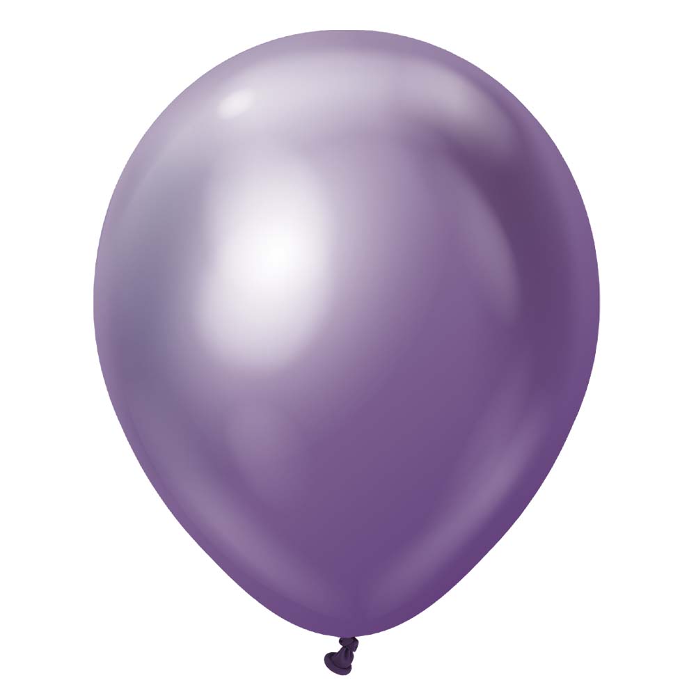 Latex Balloons 18 Inch Kalisan Mirror Violet