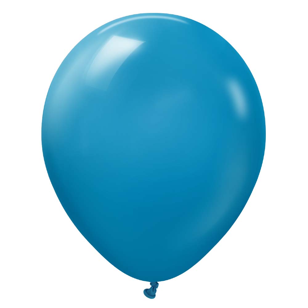 Latex Balloons 18 Inch Kalisan Retro Deep Blue