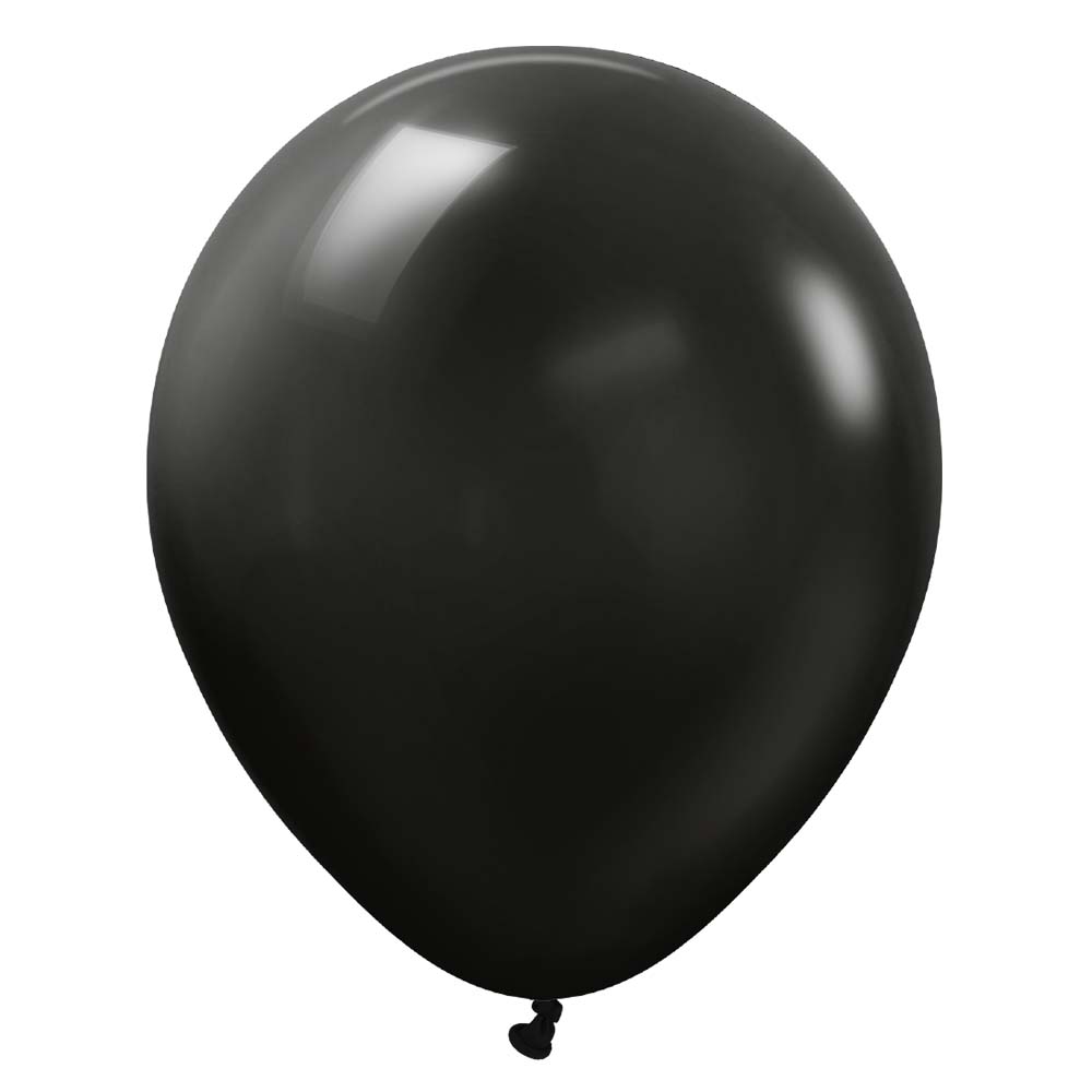 18 Inch Black Latex Balloons